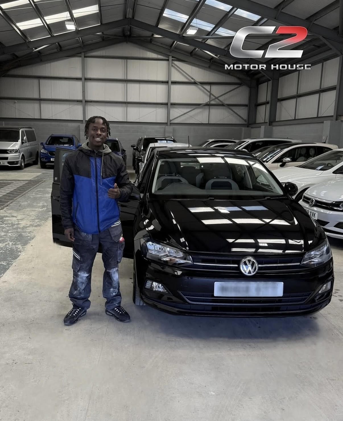 Happy customer with VW Polo